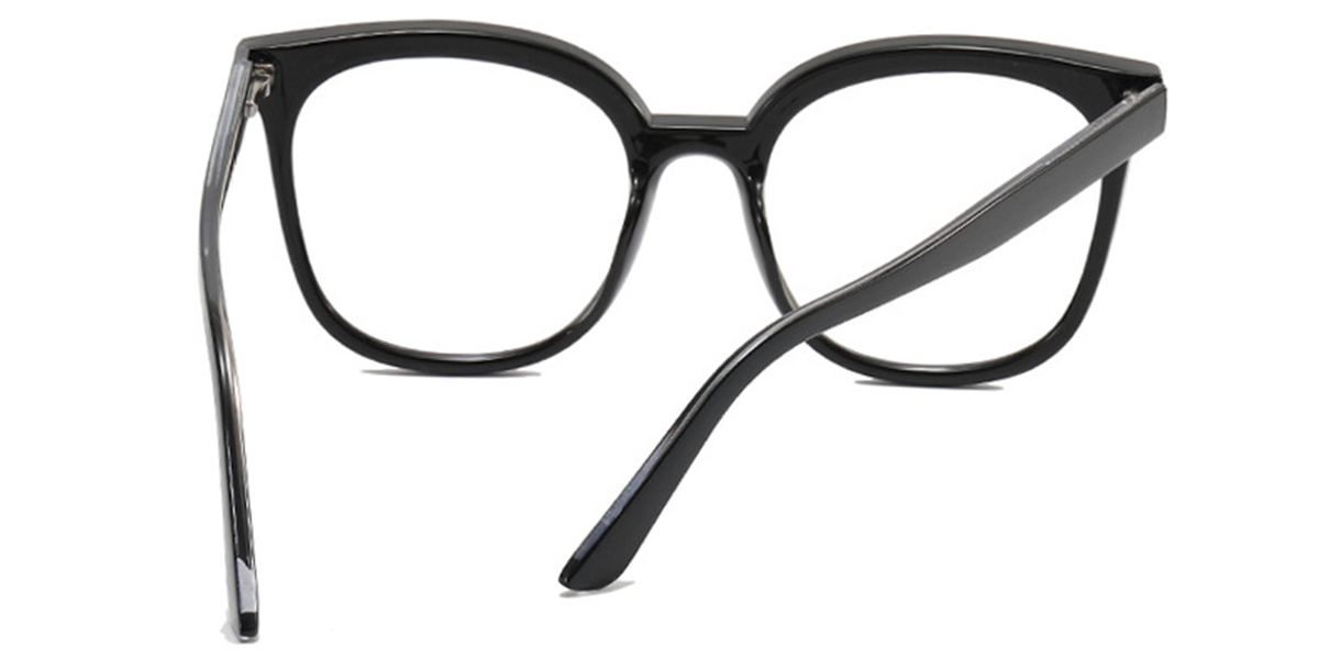 Square Frame black-brown