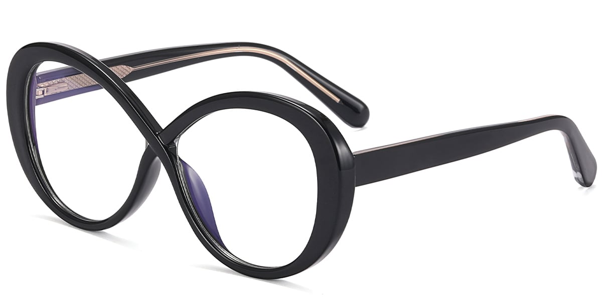 Oval Frame bright_black