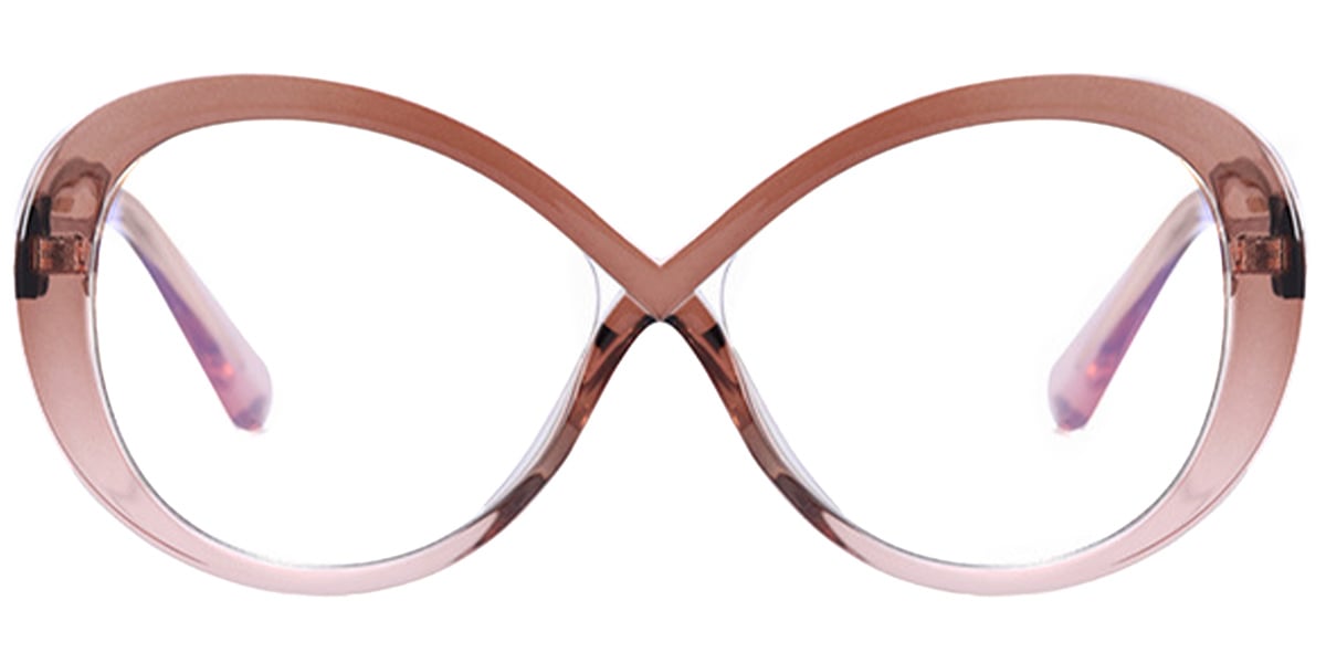 Oval Frame gradient_brown