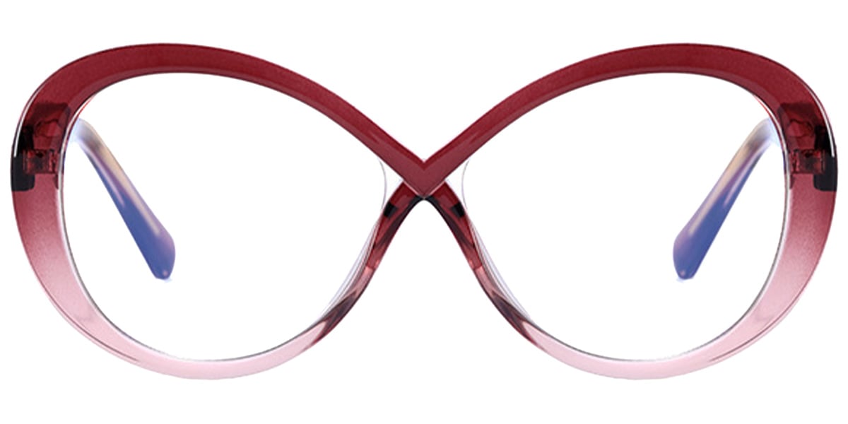 Oval Frame gradient_purple