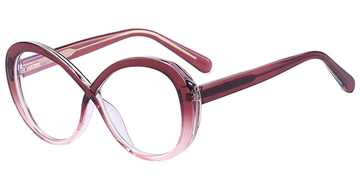 Oval Frame gradient_purple