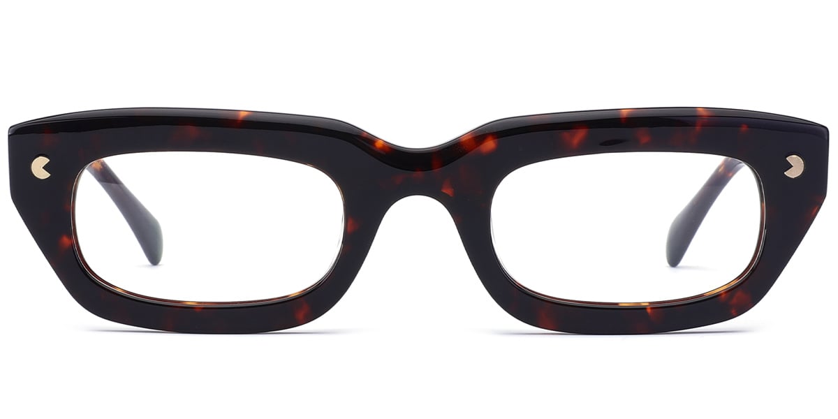 Acetate Rectangle Frame tortoiseshell