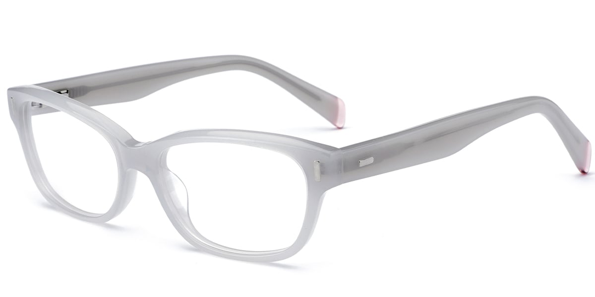 Acetate Square Frame grey