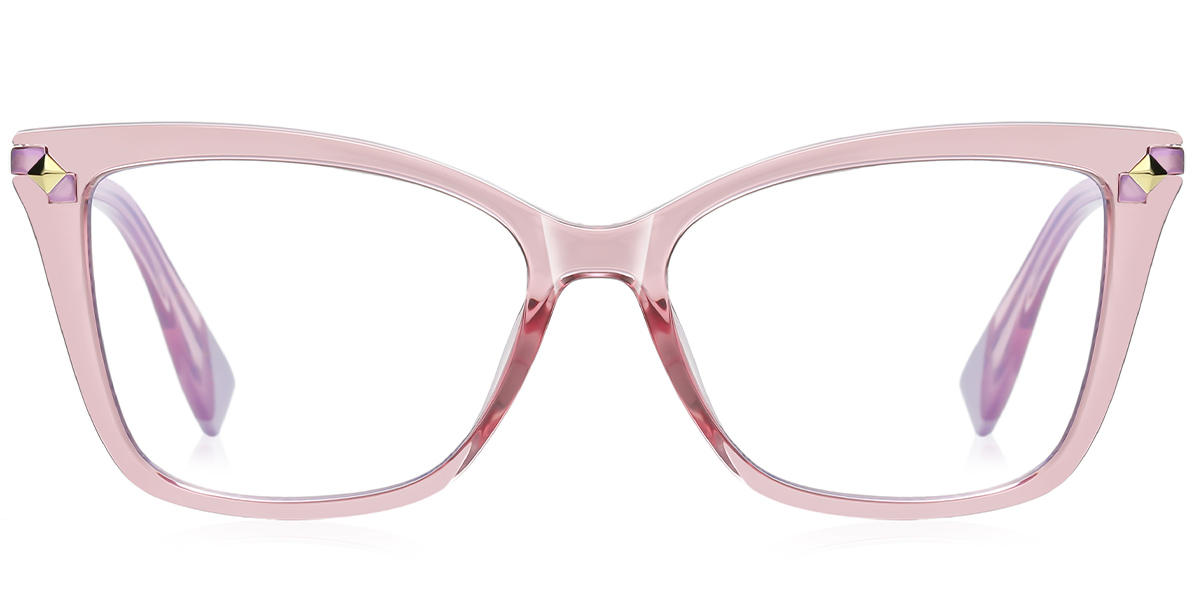 Square Frame translucent-pink