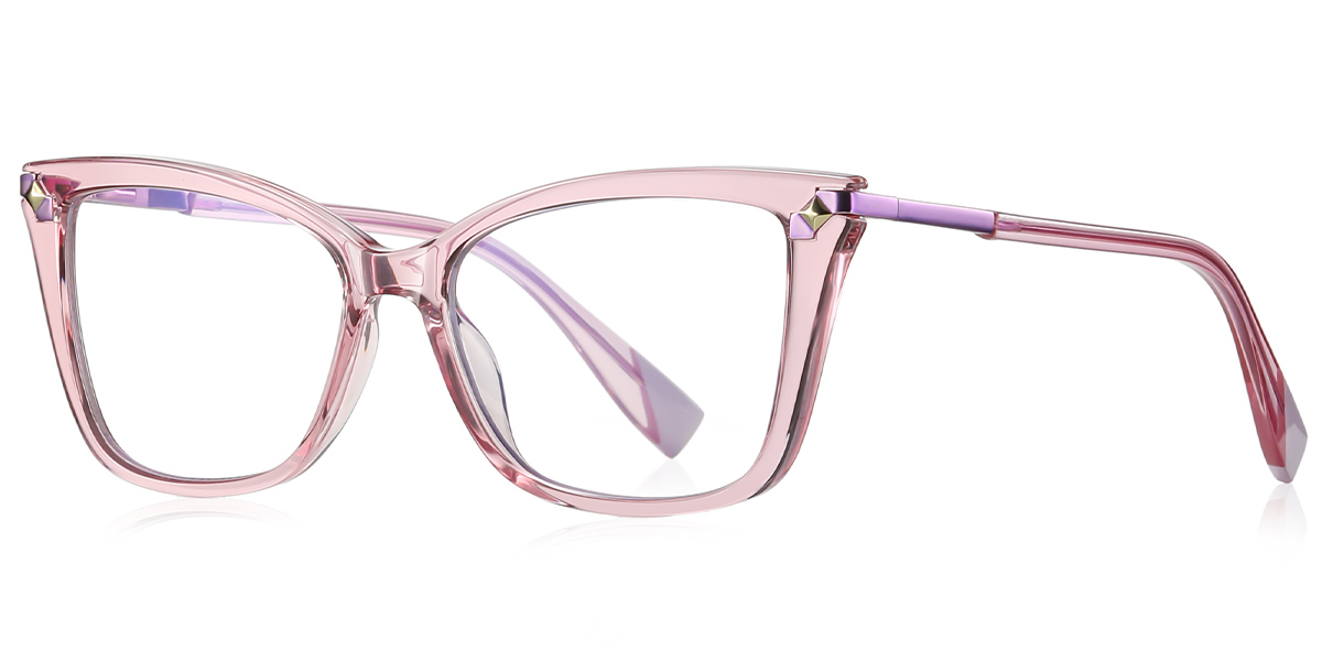 Square Frame translucent-pink