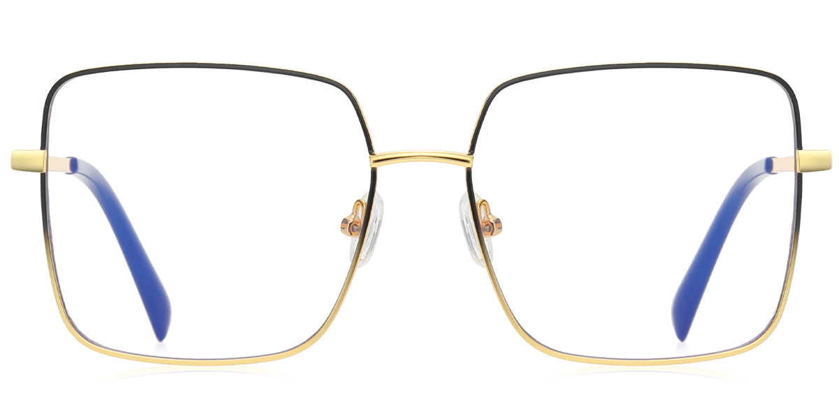 Square Frame black-gold