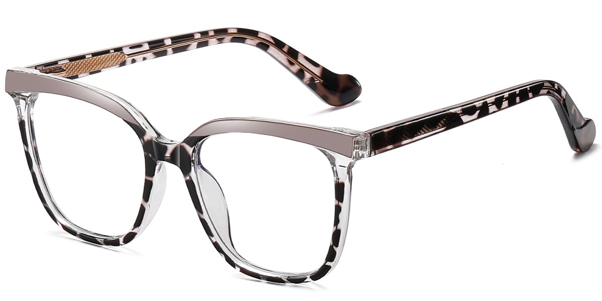 Square Frame tortoiseshell-grey