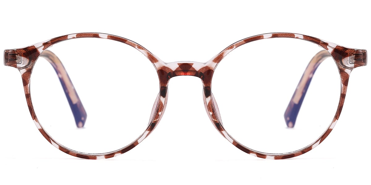 Kid's Round Frame translucent-tortoiseshell