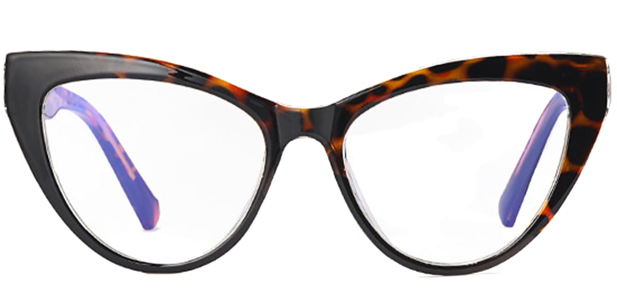 Cat Eye Frame tortoiseshell-black