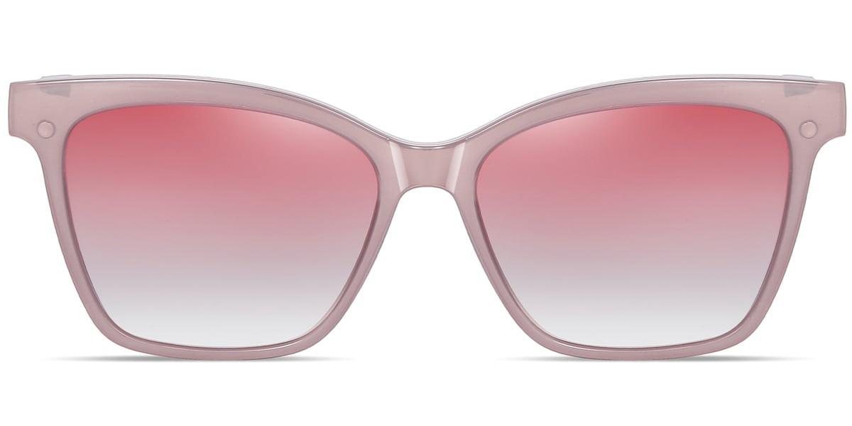 Square Frame translucent-pink