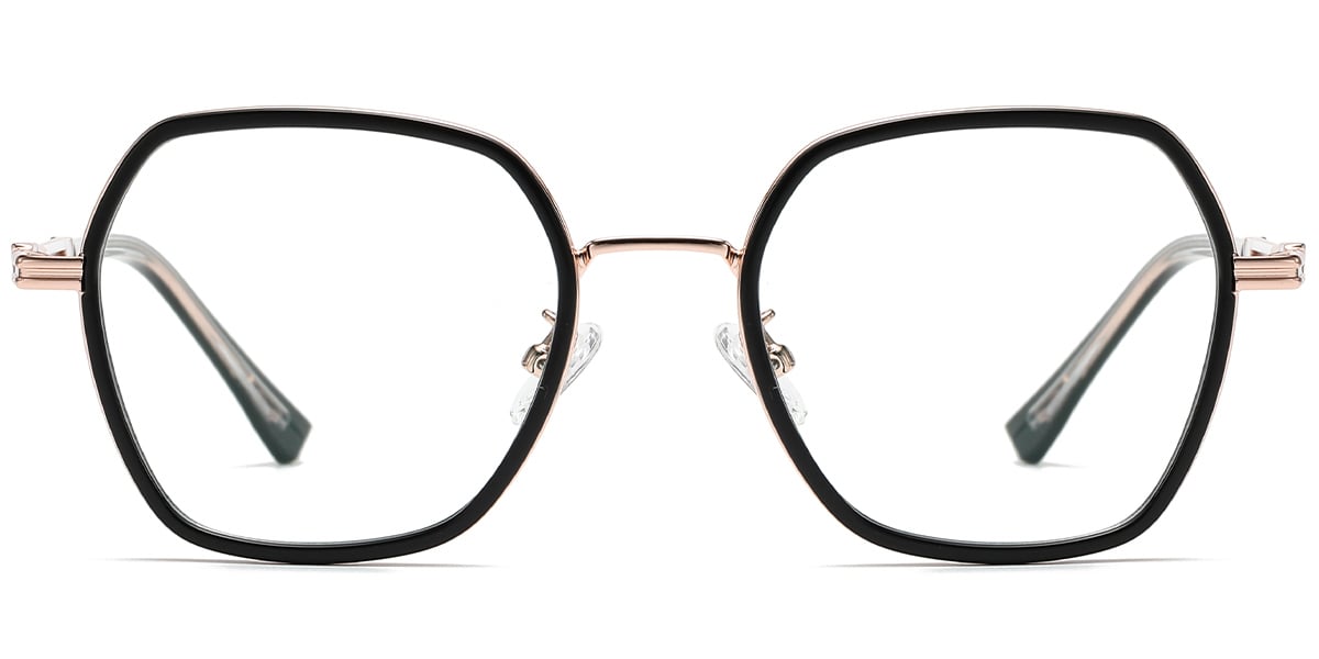 Rectangle Frame black-gold