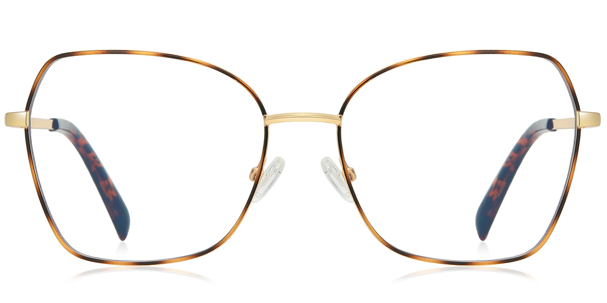 Geometric Frame tortoiseshell