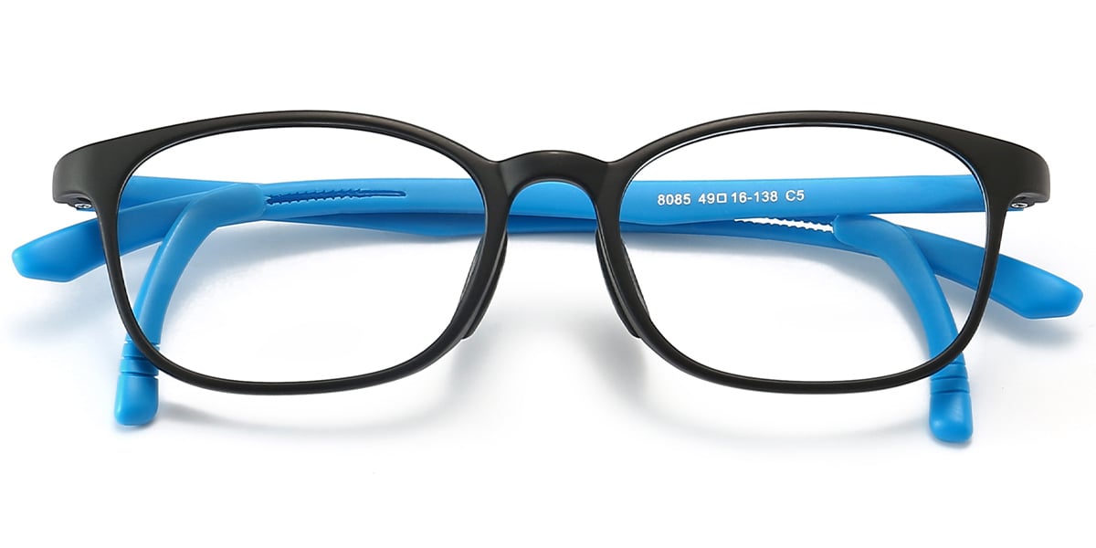 Kid's Square Frame black-blue