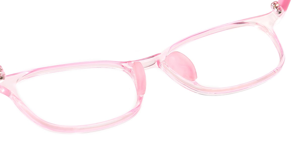 Kid's Square Frame translucent-pink