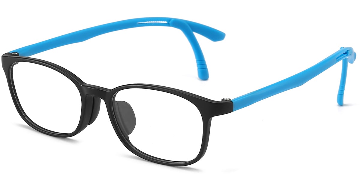 Kid's Square Frame black-blue