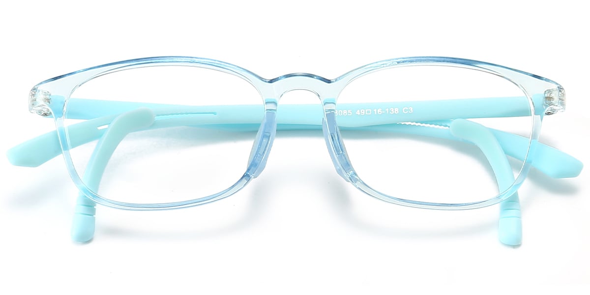 Kid's Square Frame translucent-blue