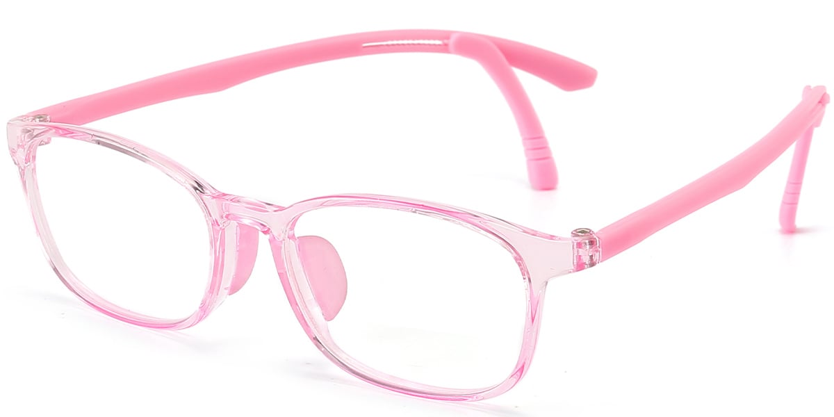 Kid's Square Frame translucent-pink