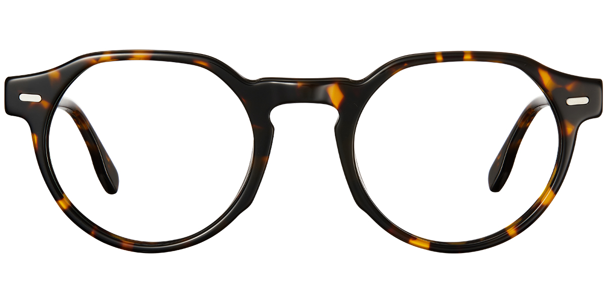 Acetate Geometric Frame tortoiseshell