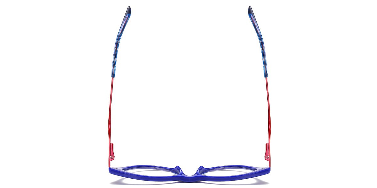 Cat Eye Frame blue