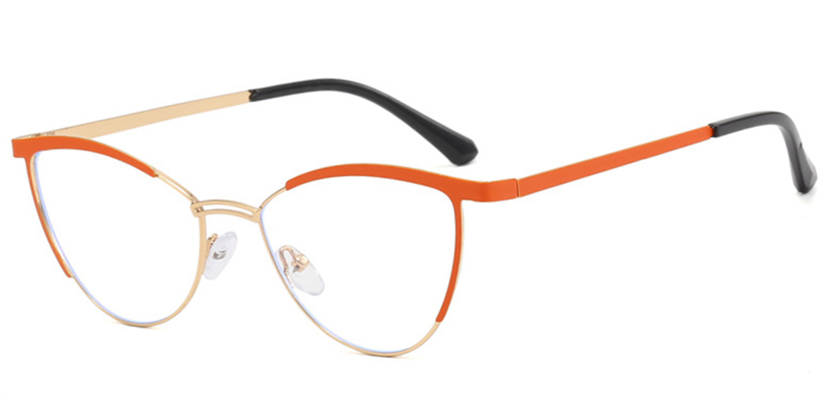 Cat Eye Frame orange