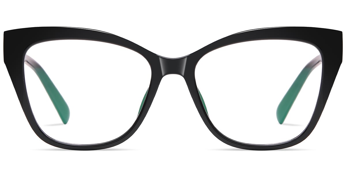 Acetate Cat Eye Frame black