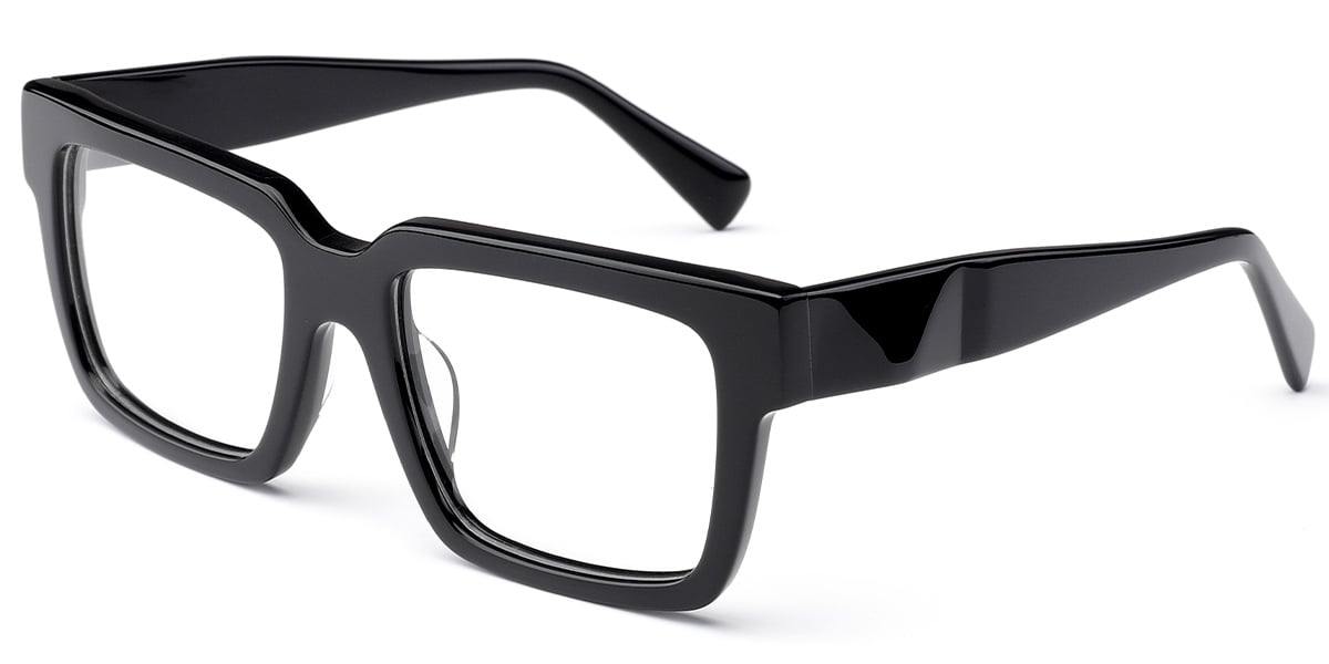 Acetate Square Frame black