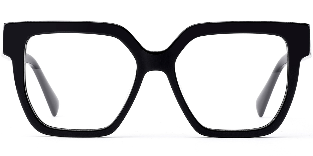 Acetate Square Frame black