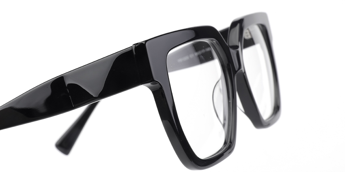 Acetate Square Frame black