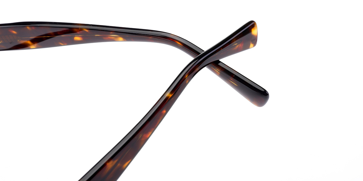 Acetate Square Frame tortoiseshell