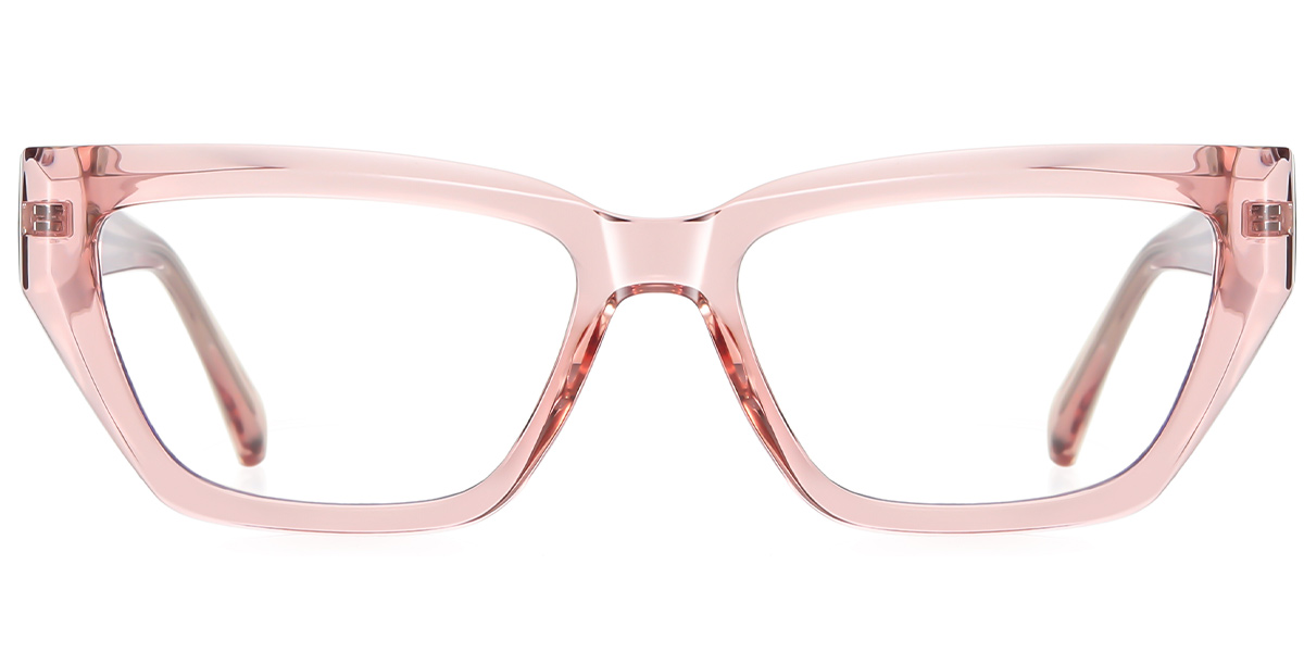 Square Frame translucent-pink