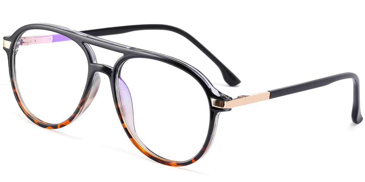 Aviator Frame tortoiseshell-black