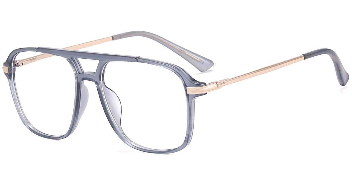 Aviator Frame translucent-blue