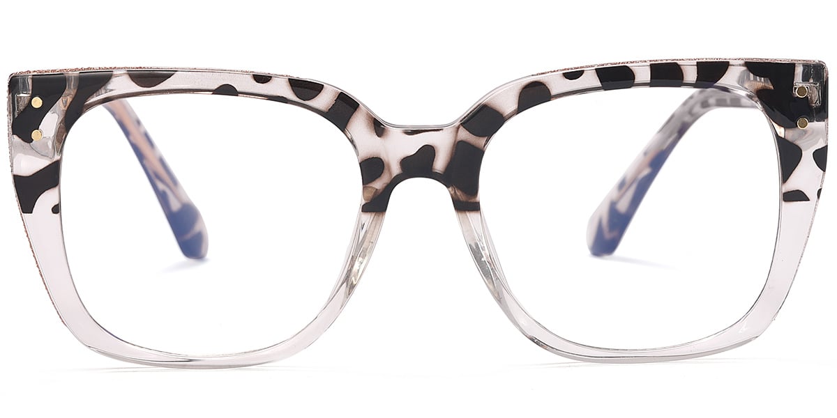 Square Frame tortoiseshell-translucent