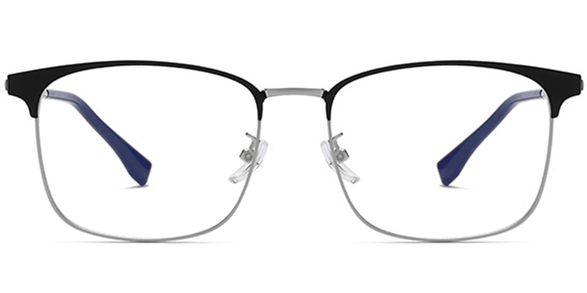 Browline Frame black-silver