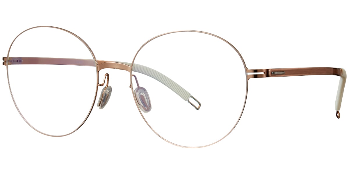 Titanium Round Frame gold