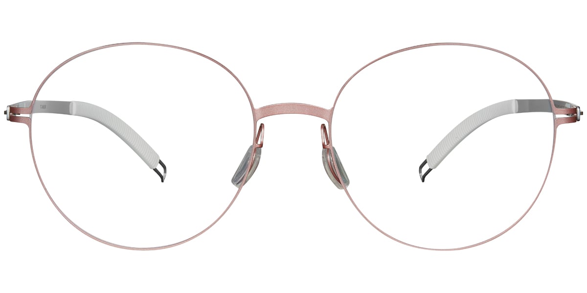 Titanium Round Frame pink