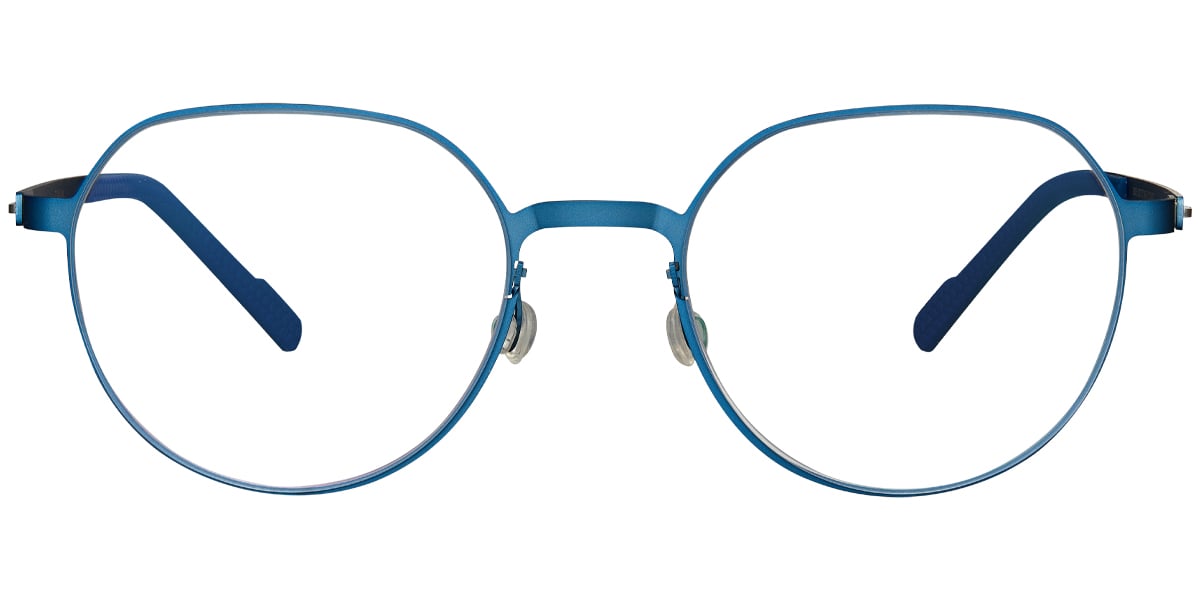 Titanium Geometric Frame blue