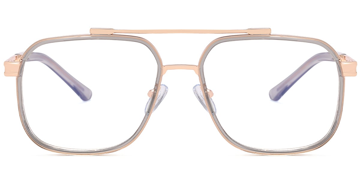 Aviator Frame translucent-grey