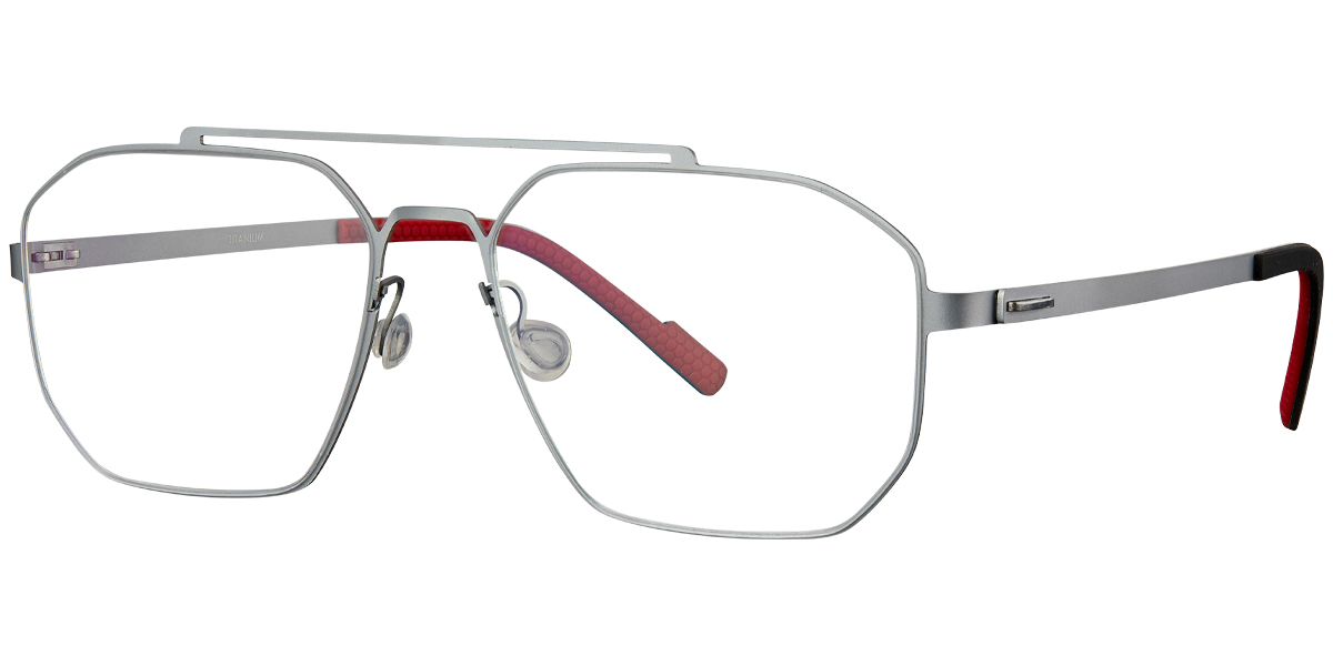 Titanium Aviator Frame grey