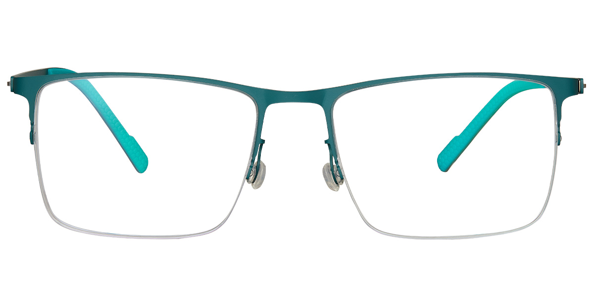 Titanium Square Frame green