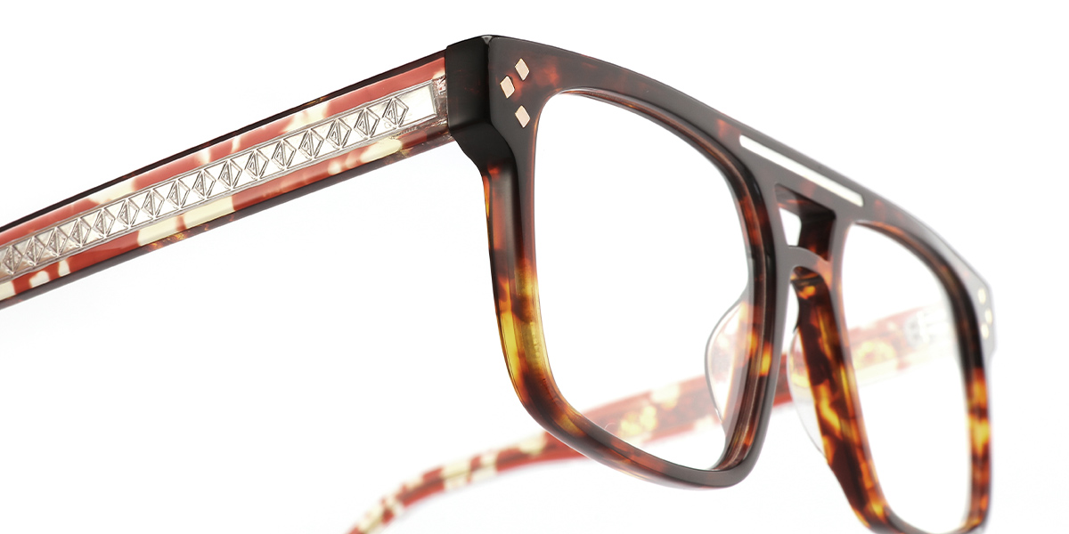 Acetate Aviator Frame tortoiseshell