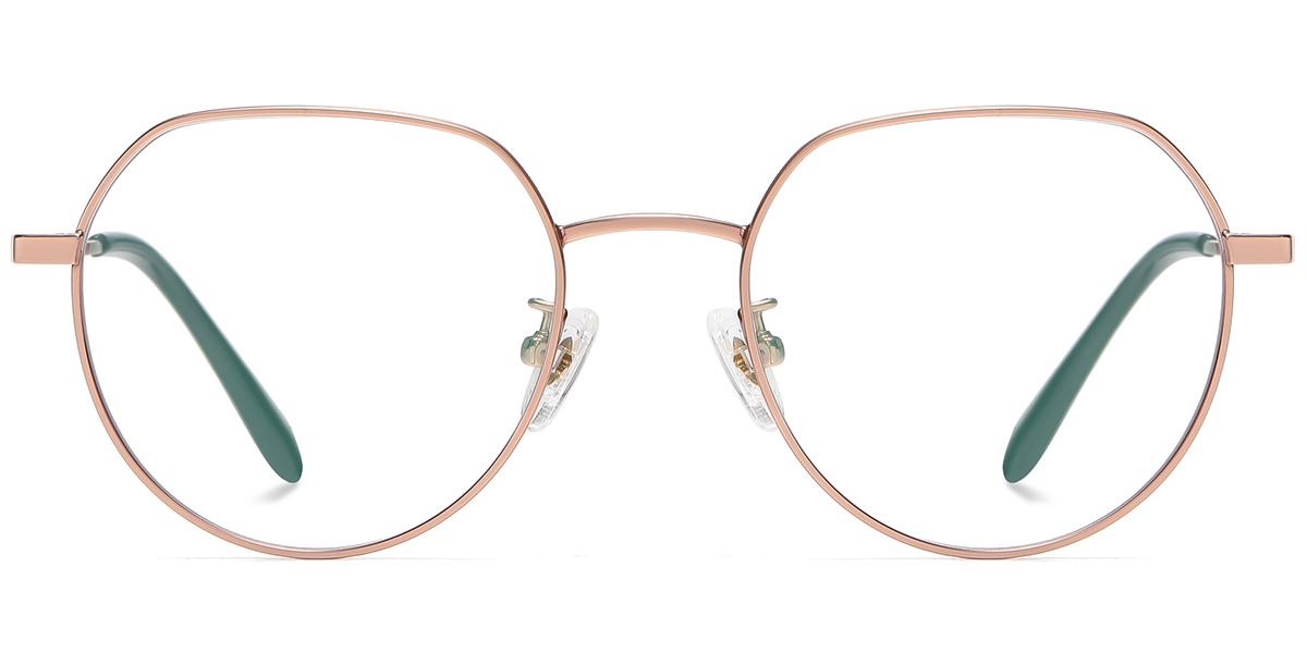 Titanium Geometric Frame rose_gold