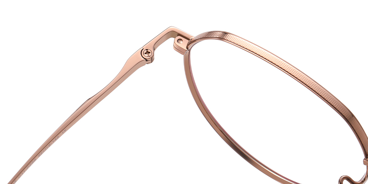 Titanium Geometric Frame rose_gold