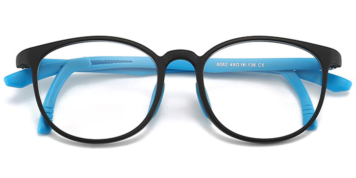 Kid's Square Frame black-blue