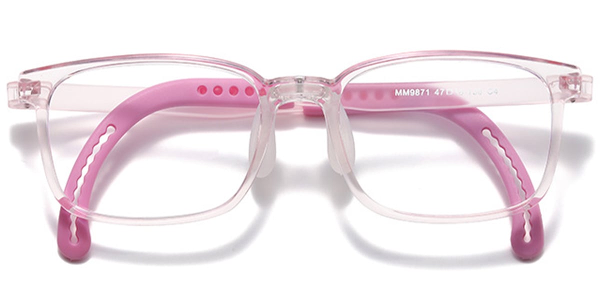 Kid's Rectangle Frame translucent-pink