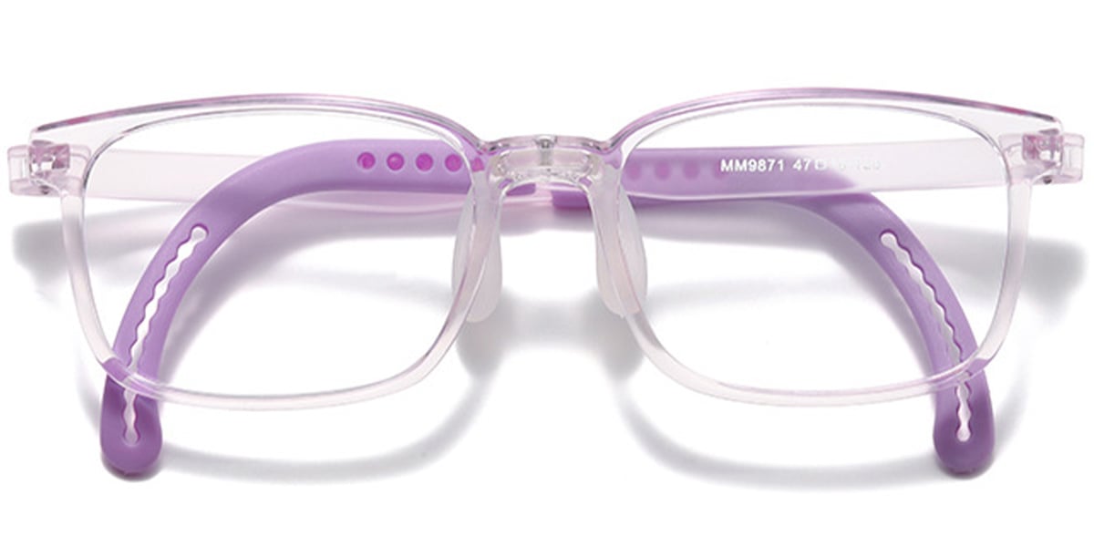 Kid's Rectangle Frame translucent-purple