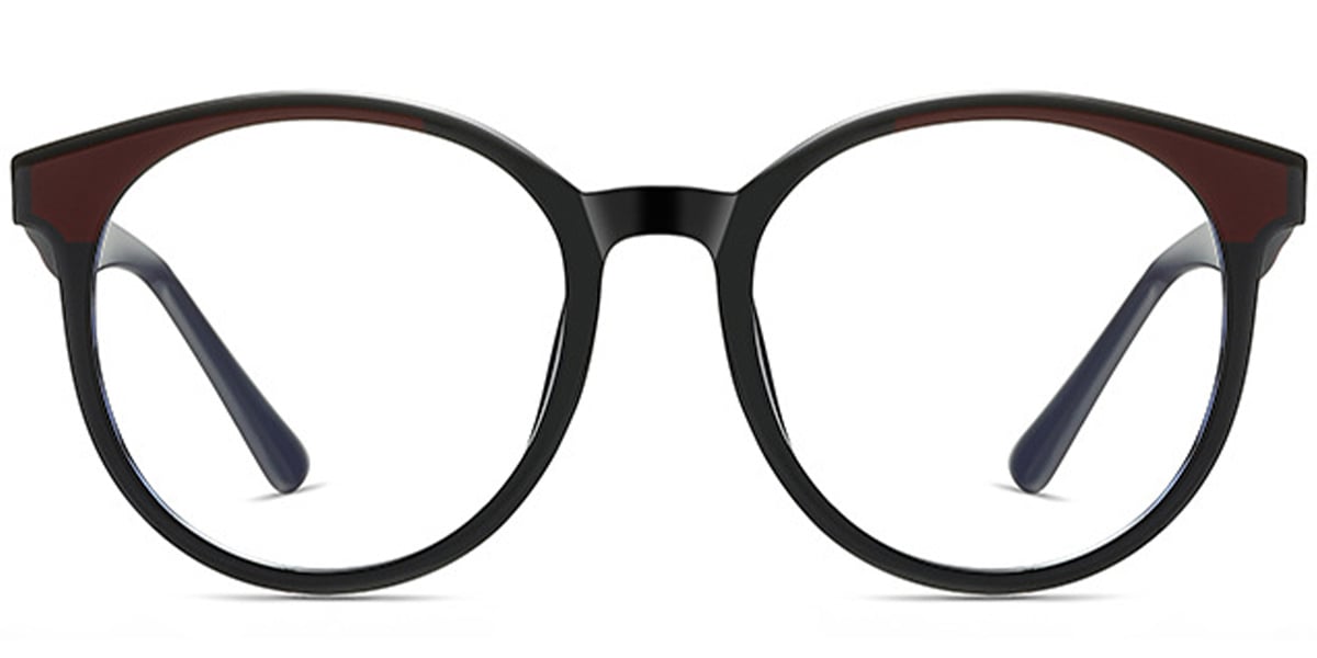 Acetate Round Frame black