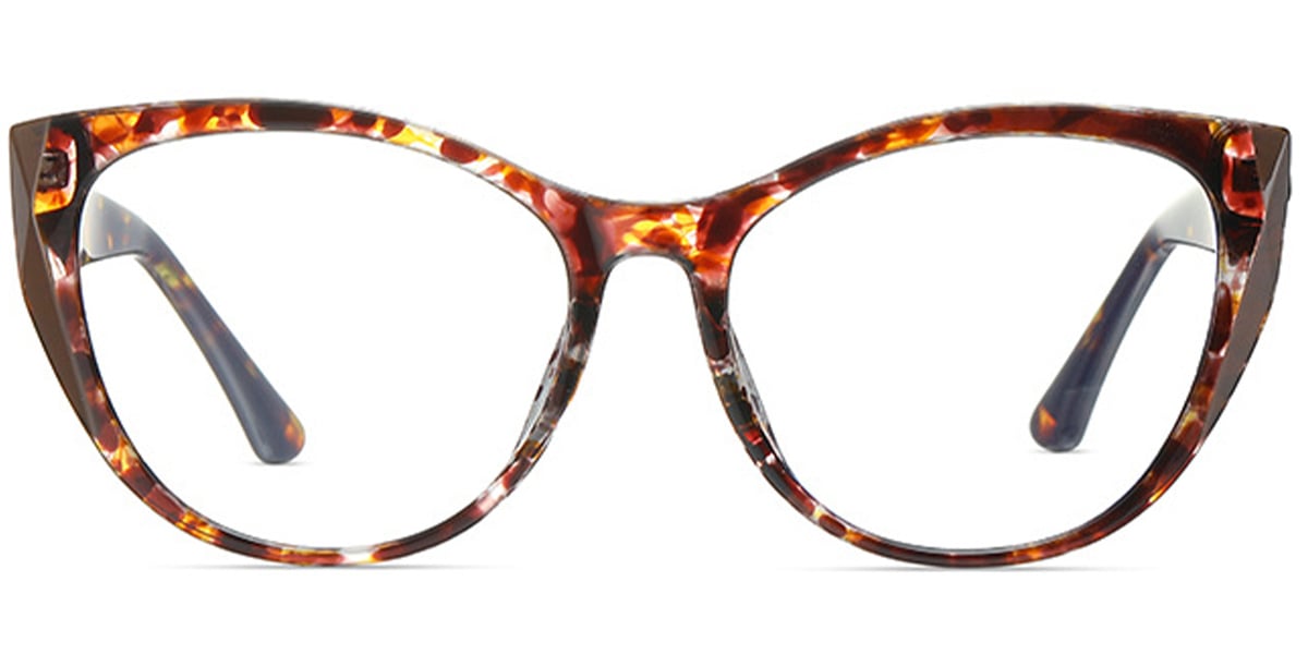 Acetate Square Frame tortoiseshell