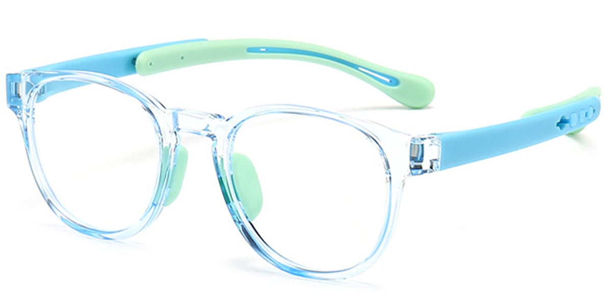 Kid's Square Frame translucent-blue