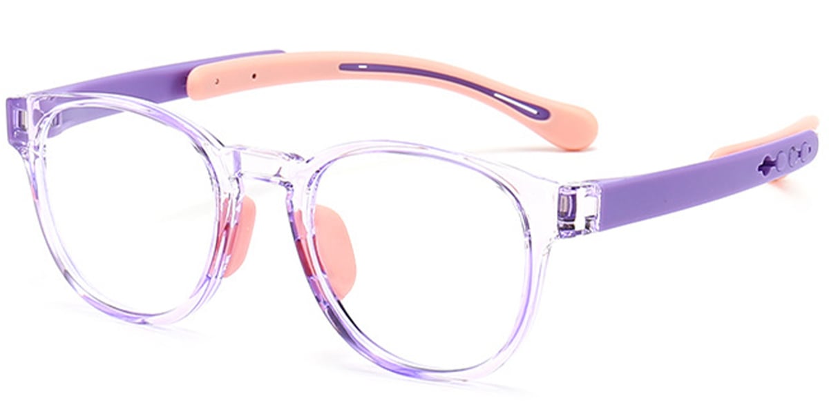 Kid's Square Frame translucent-purple